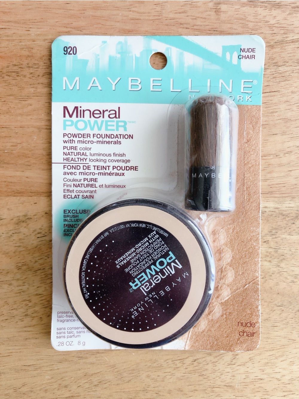 Maybelline Mineral Power Powder Foundation Nude (920) Discontinued makeup